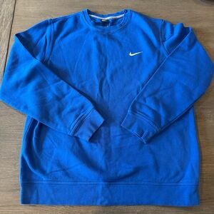 Men's Nike Blue Crew-neck Sweatshirt! So soft!